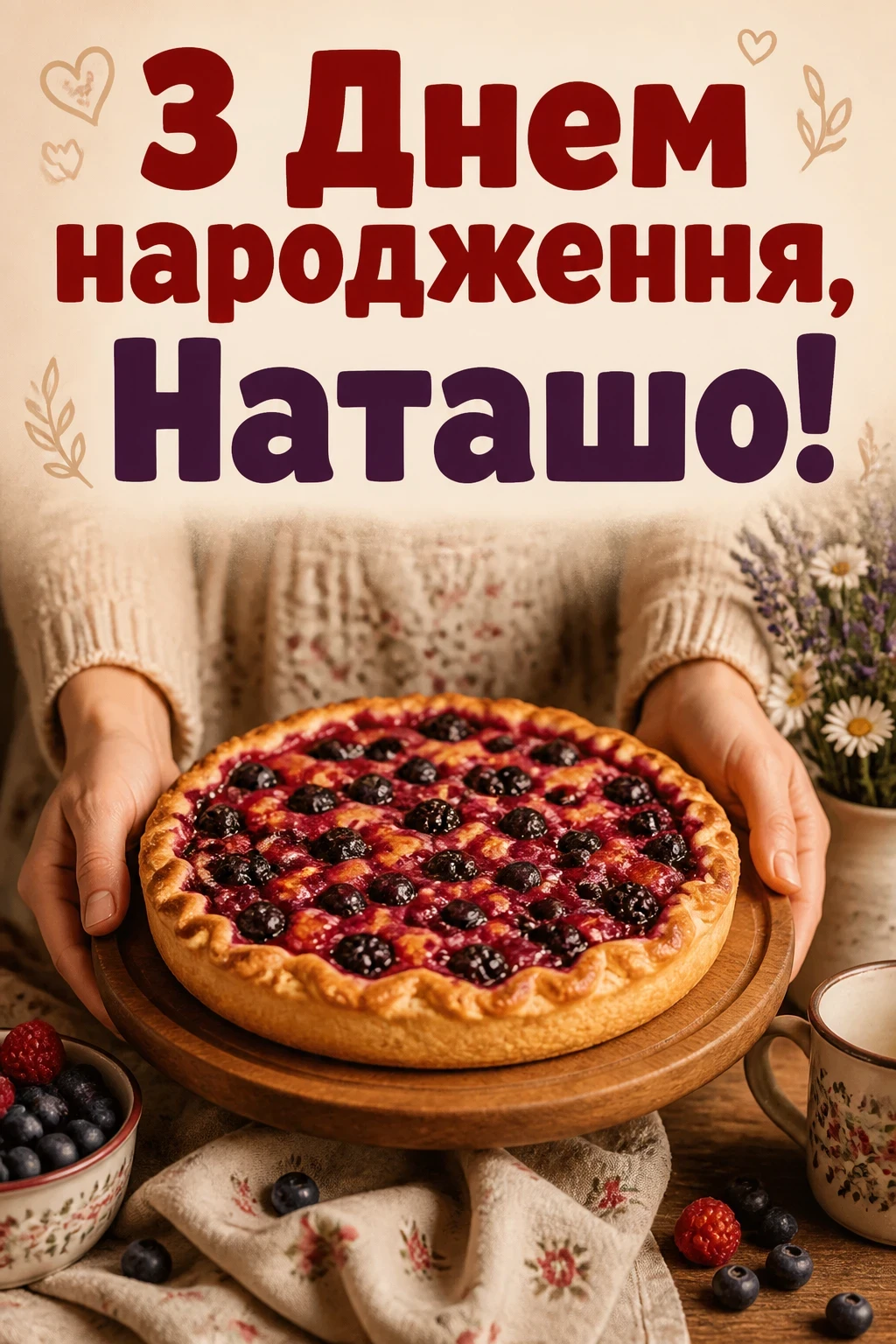 з днем народження наташа