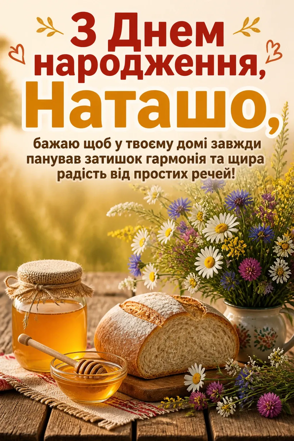 з днем народження наташа