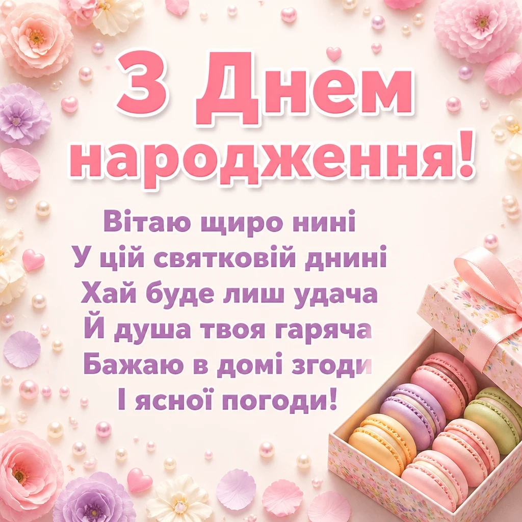 як гарно привітати подругу з днем народження