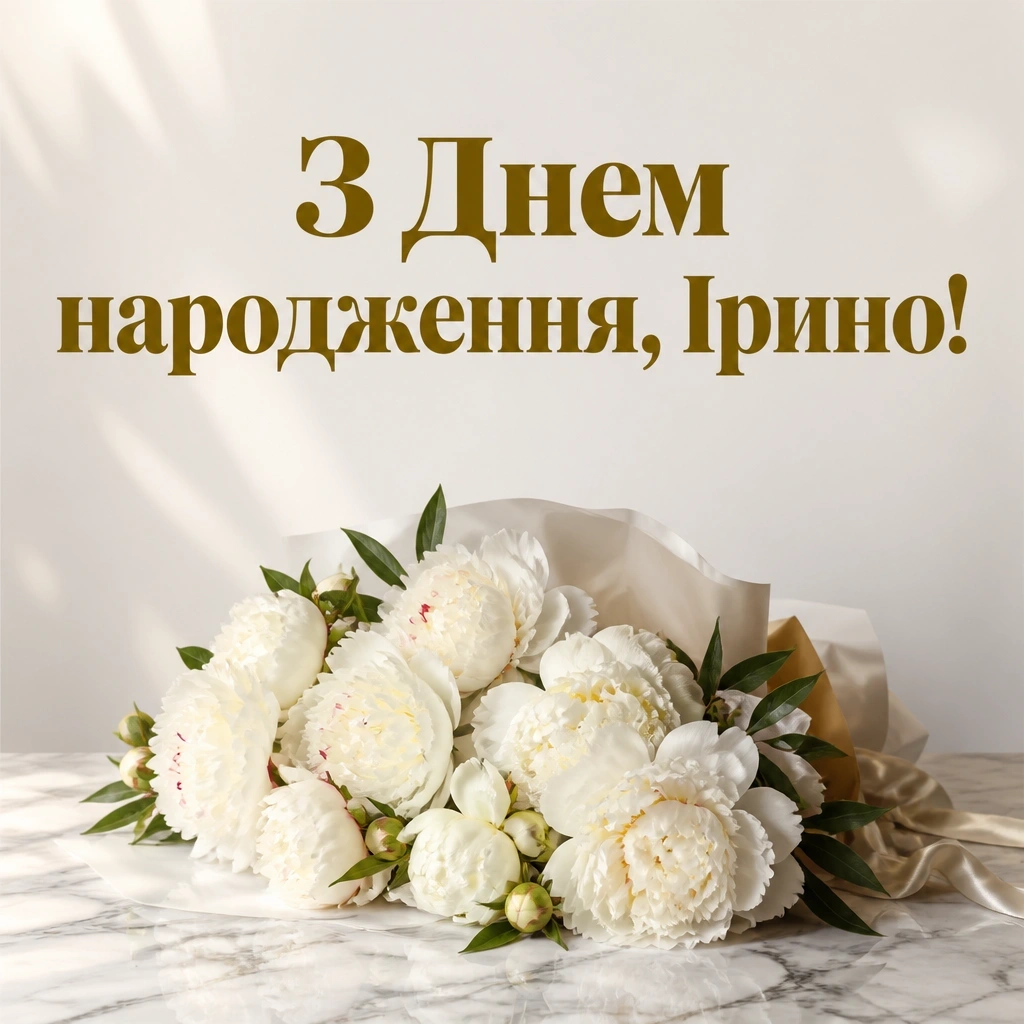 з днем народження ірина