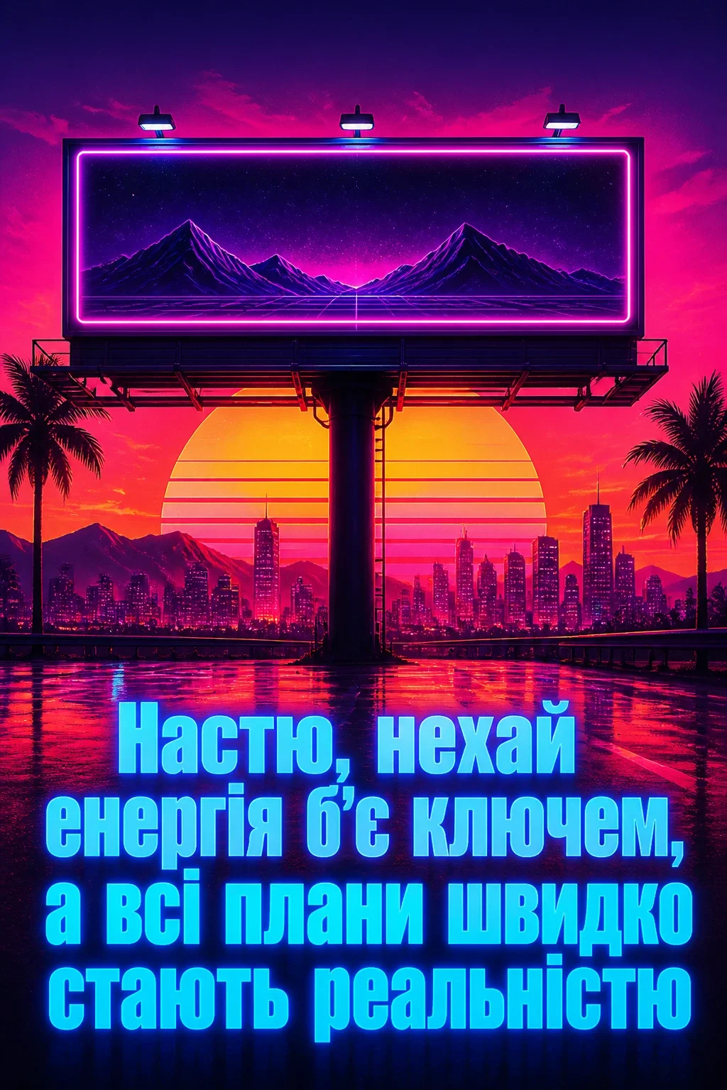 з днем народження настя