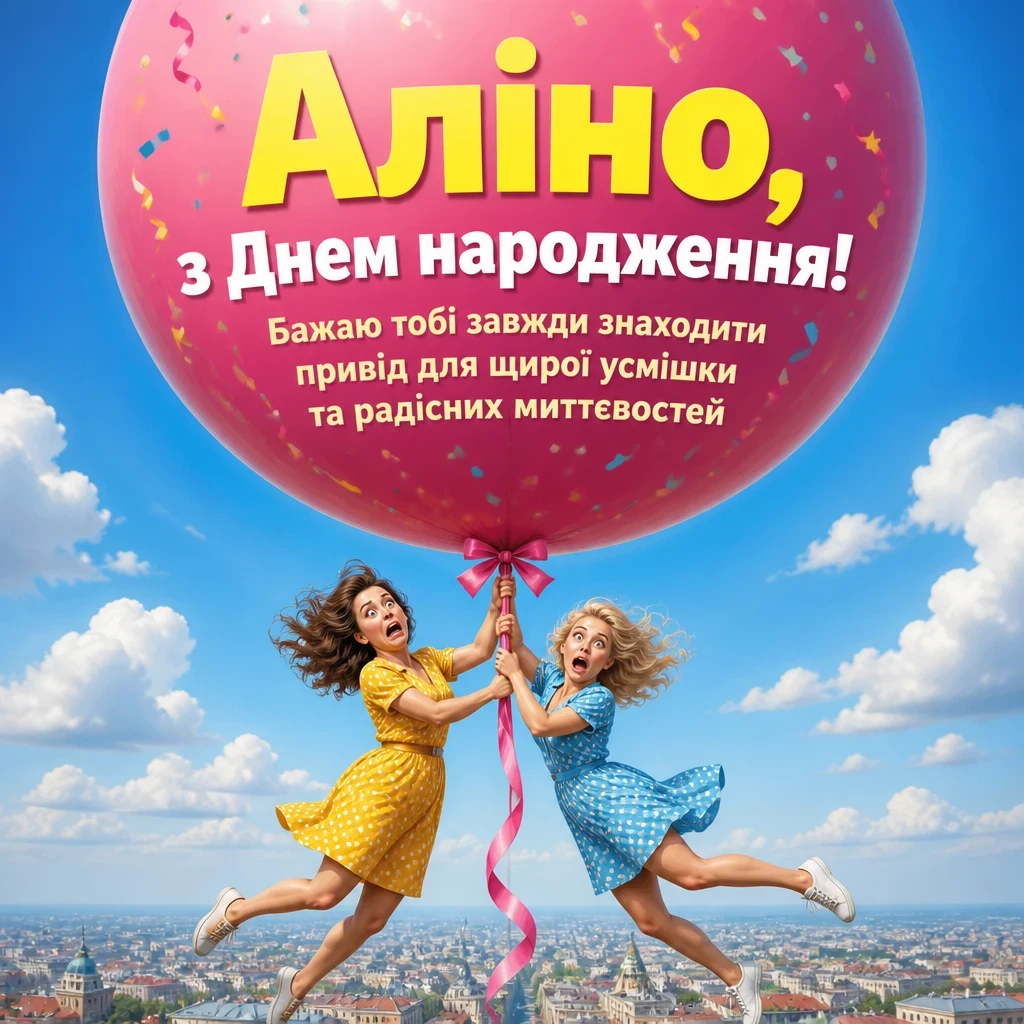 з днем народження аліна