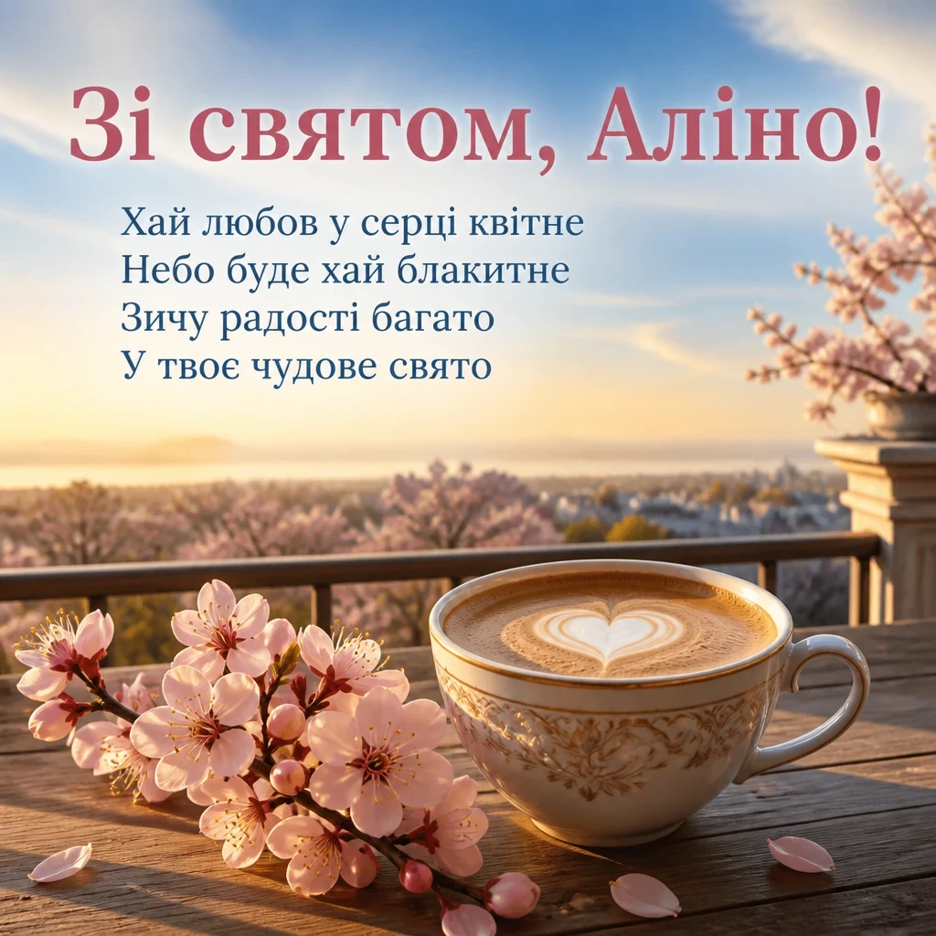з днем народження аліна