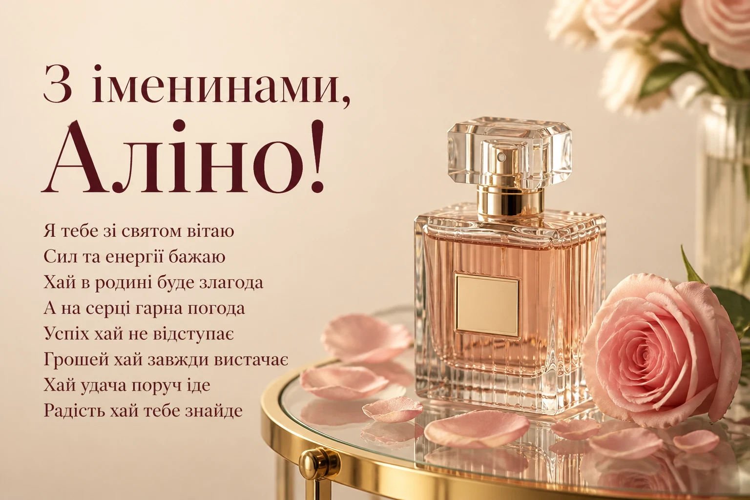 з днем народження аліна