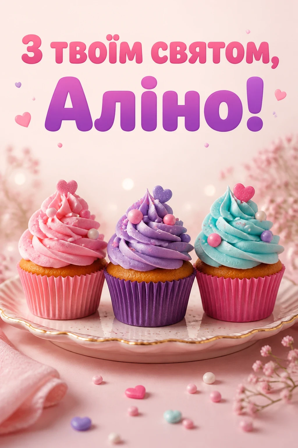 з днем народження аліна