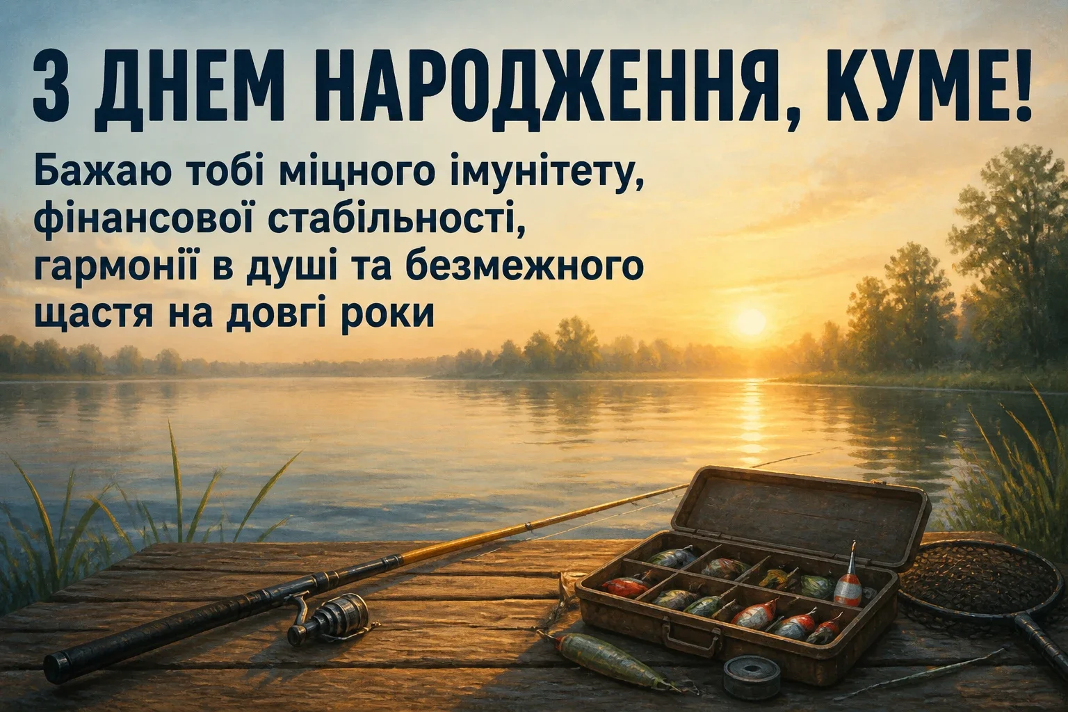 привітання кума з днем народження своїми словами