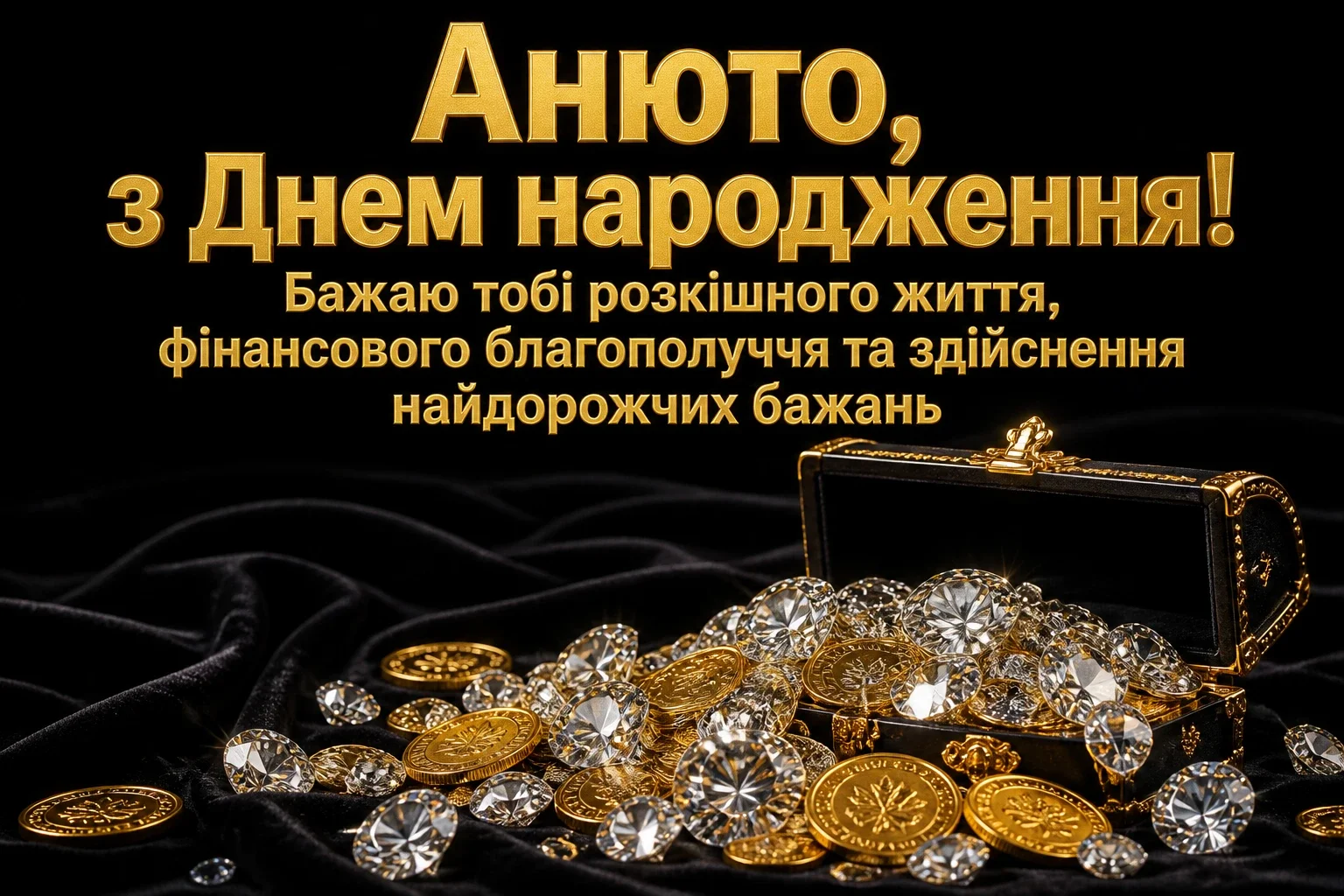 анюта з днем народження