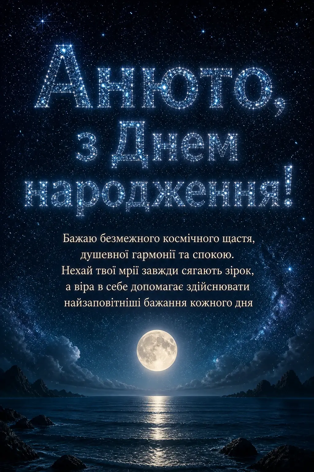 анюта з днем народження