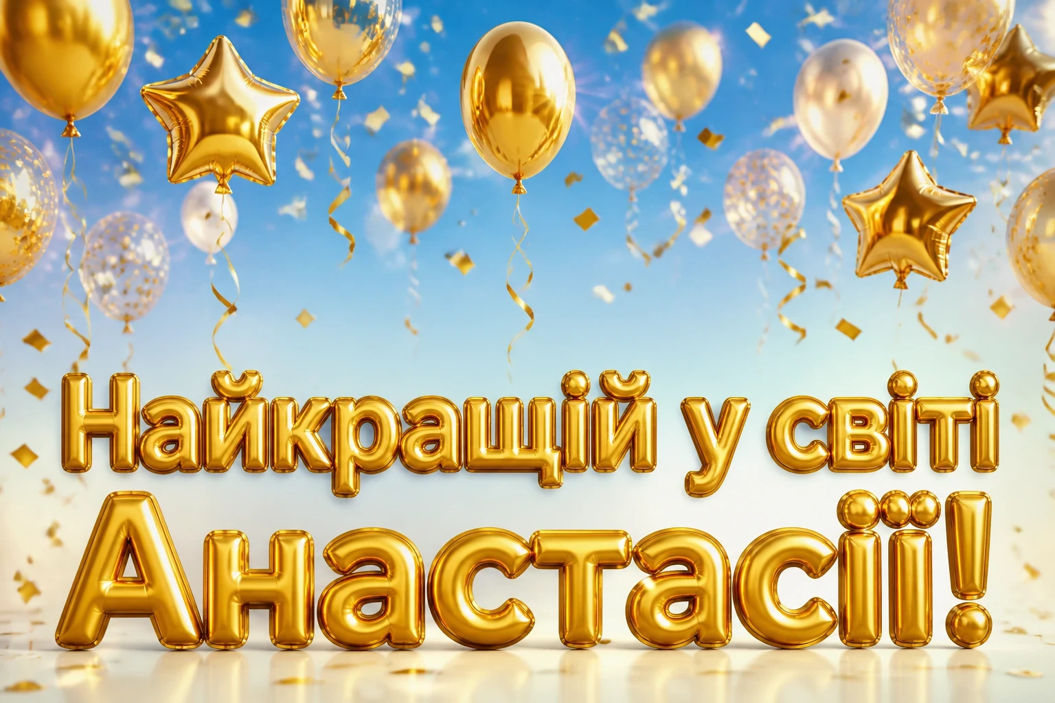 з днем народження анастасія