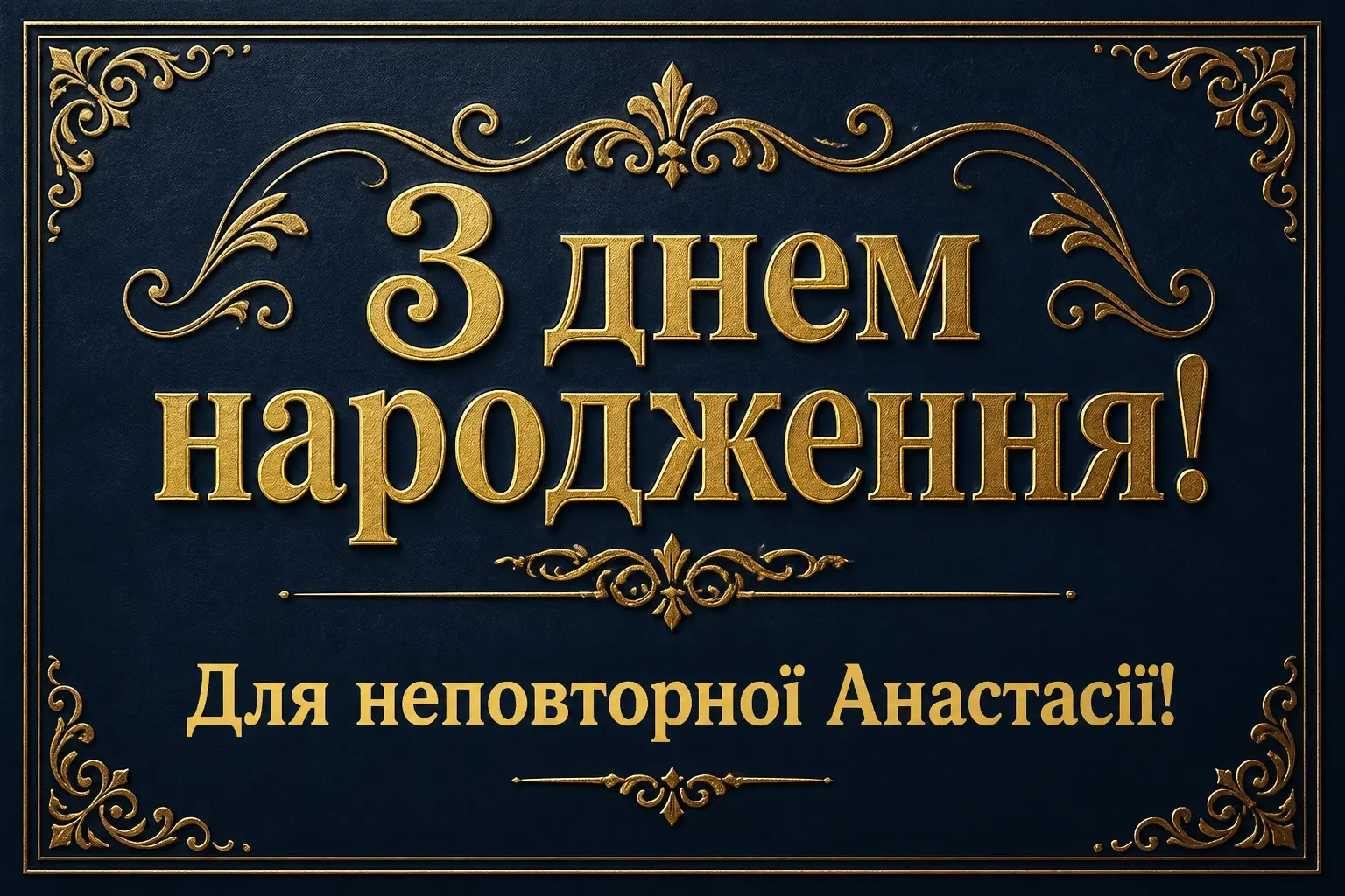 з днем народження анастасія