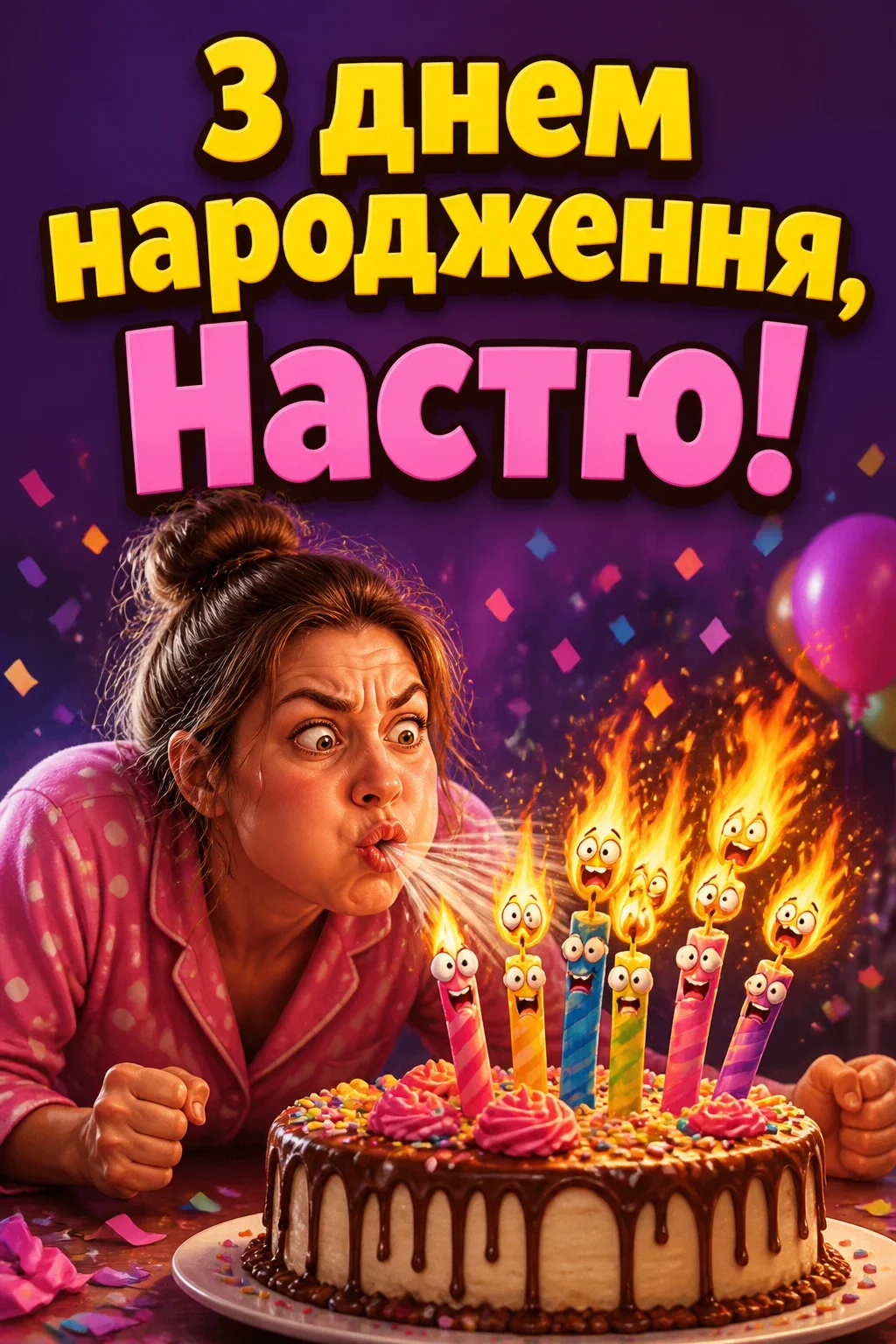з днем народження анастасія