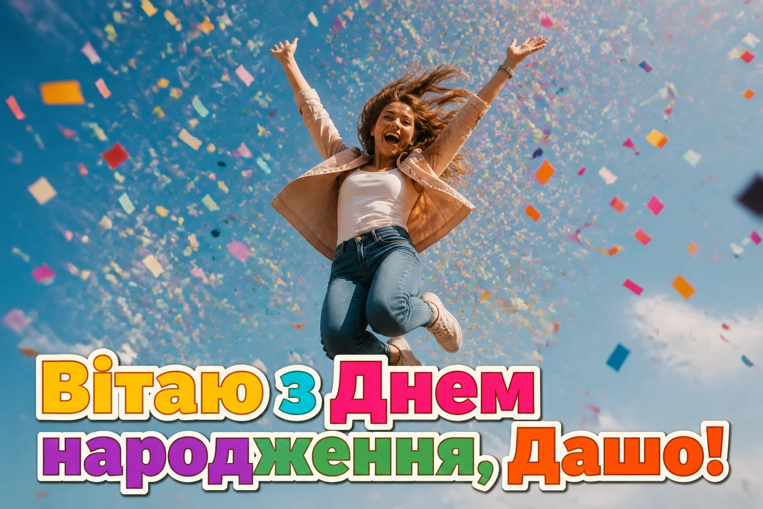з днем народження даша