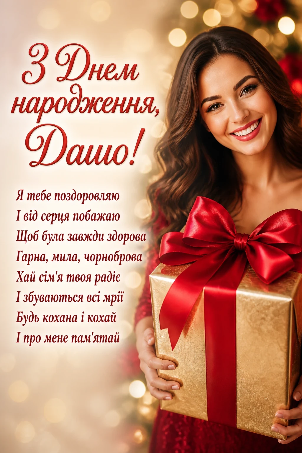 з днем народження даша