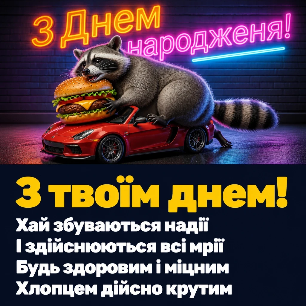 прикольні привітання з днем народження племінника