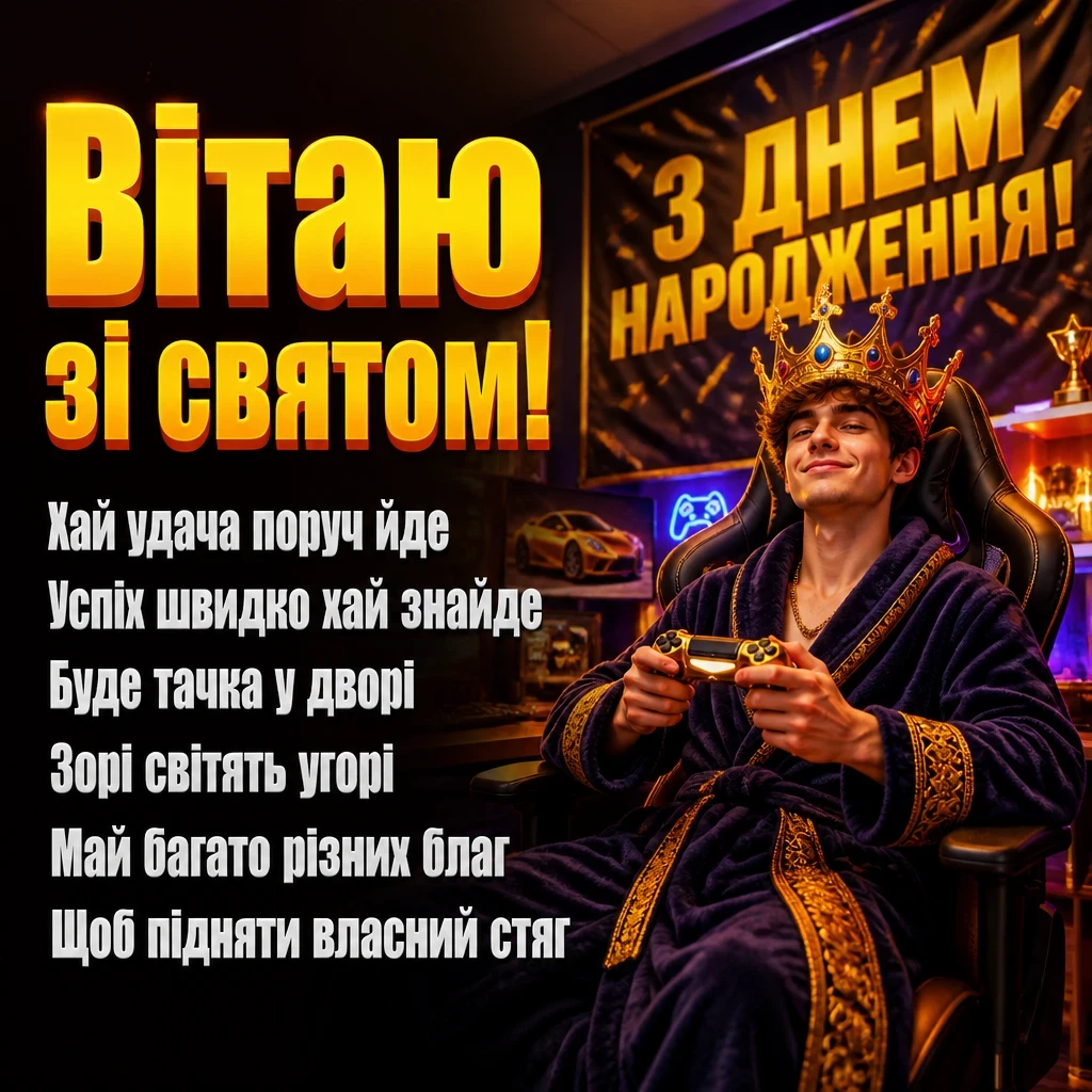 прикольні привітання з днем народження племінника