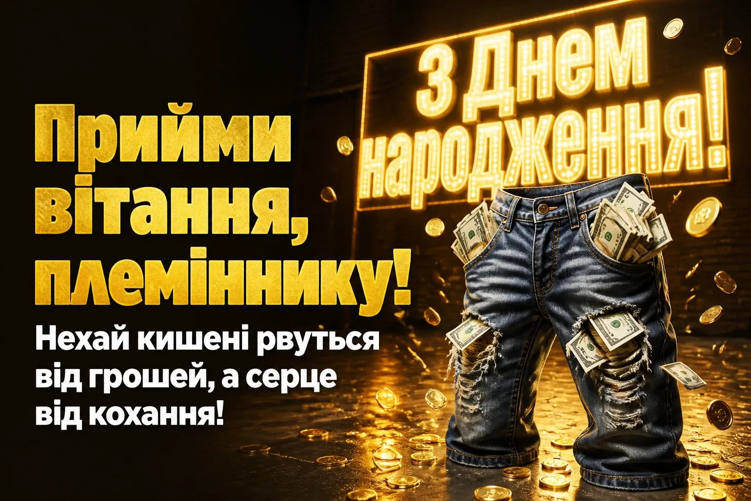 прикольні привітання з днем народження племінника