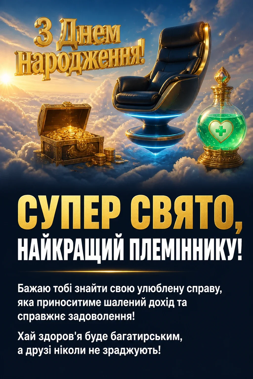 прикольні привітання з днем народження племінника