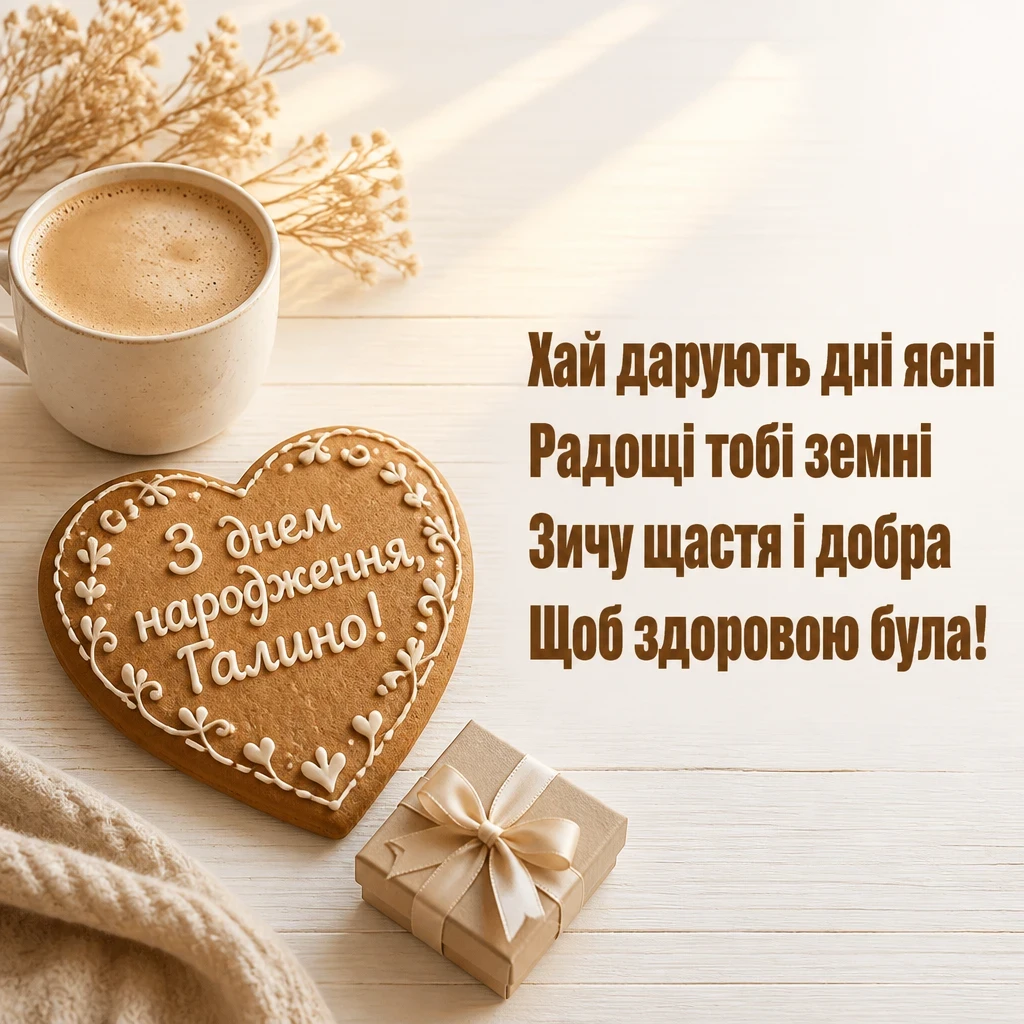 з днем народження галина
