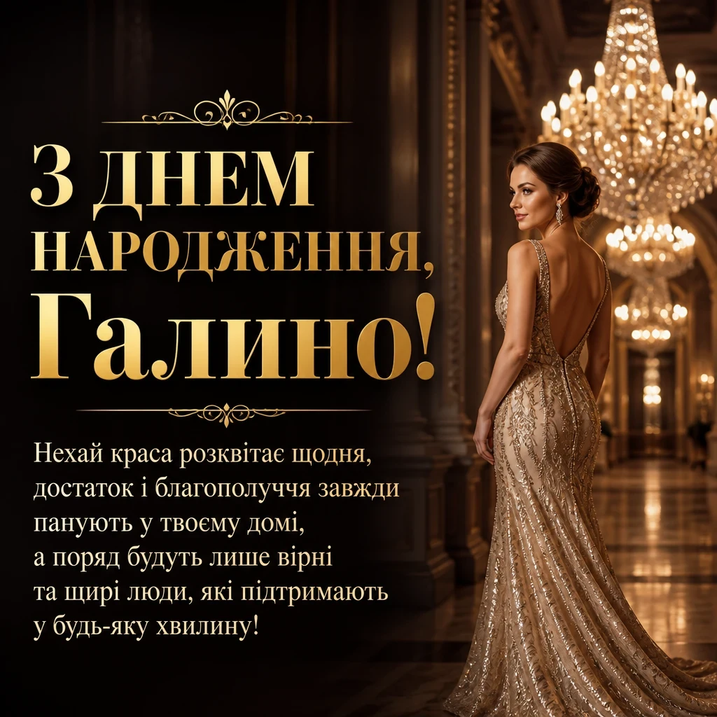з днем народження галина