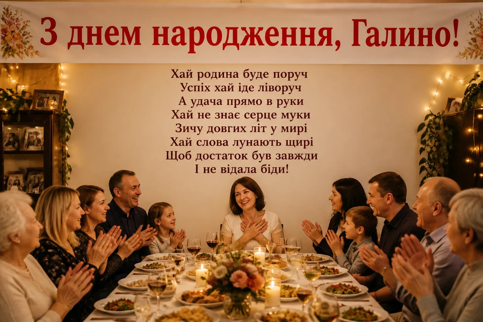з днем народження галина