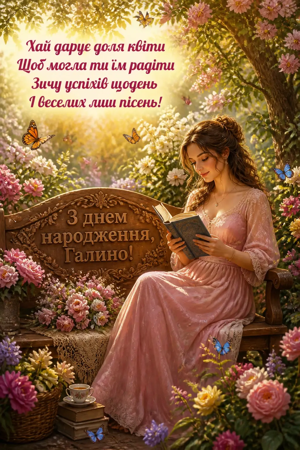 з днем народження галина