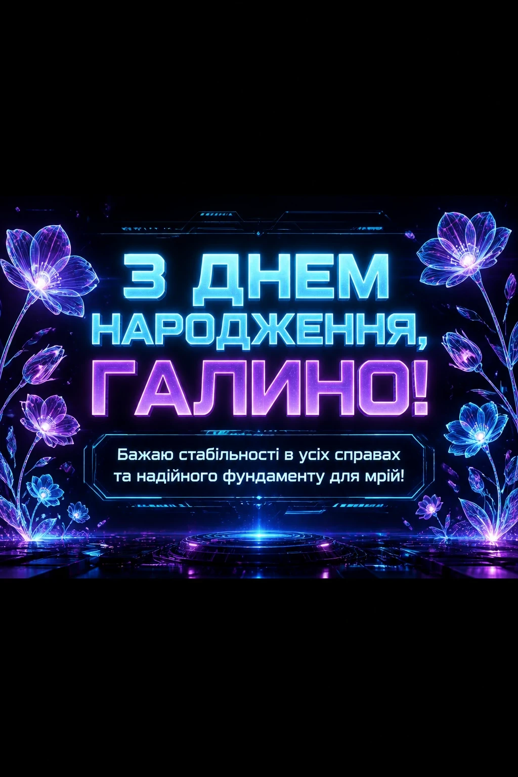 з днем народження галина