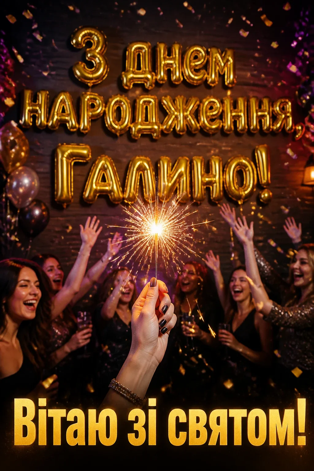 з днем народження галина