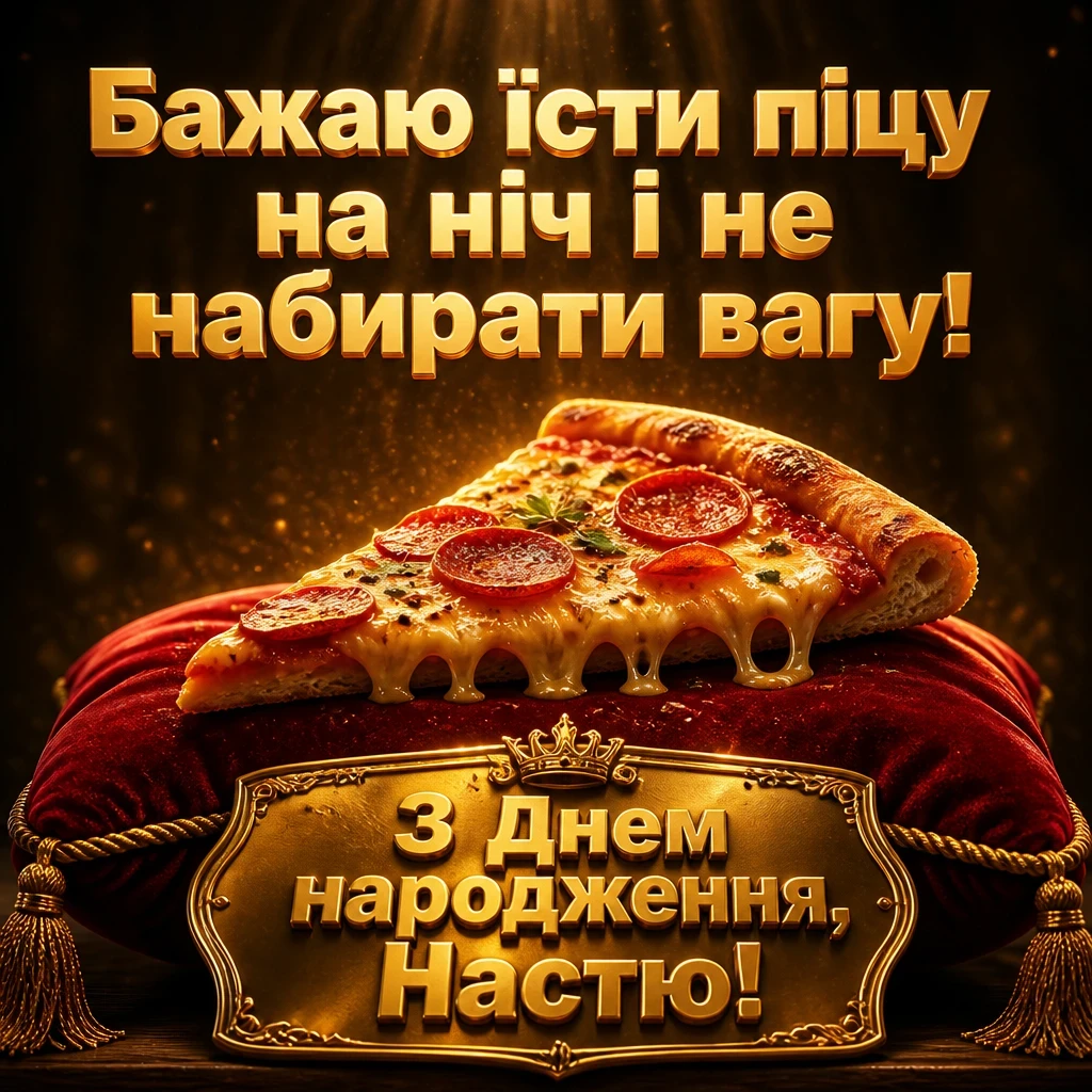 настя з днем народження