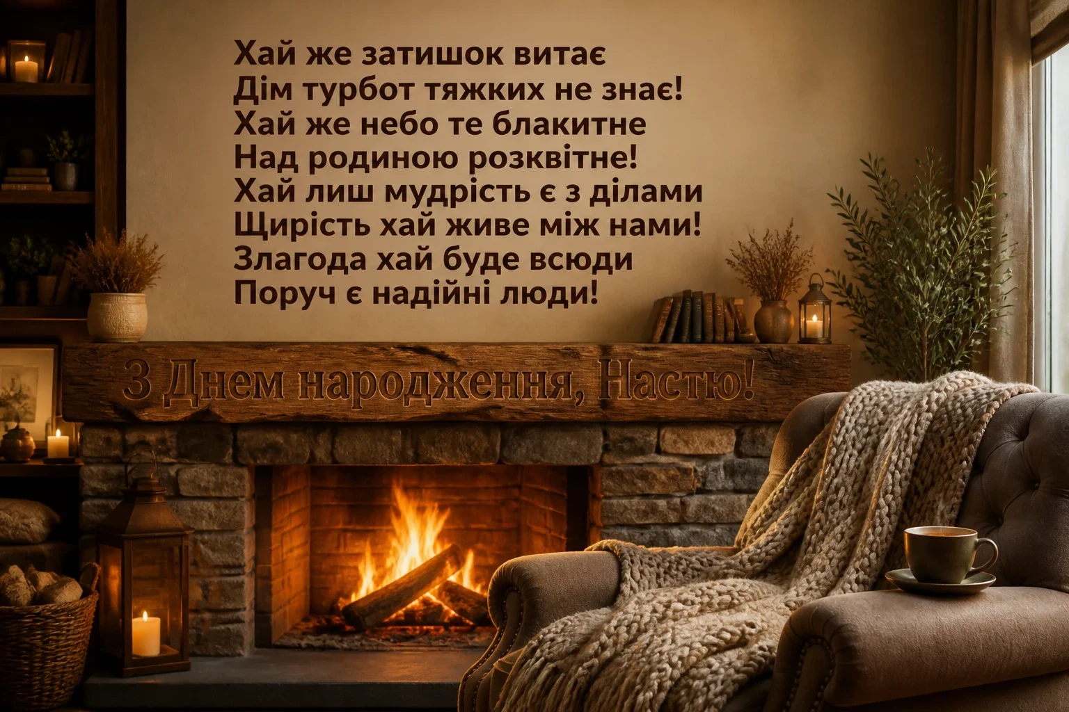настя з днем народження