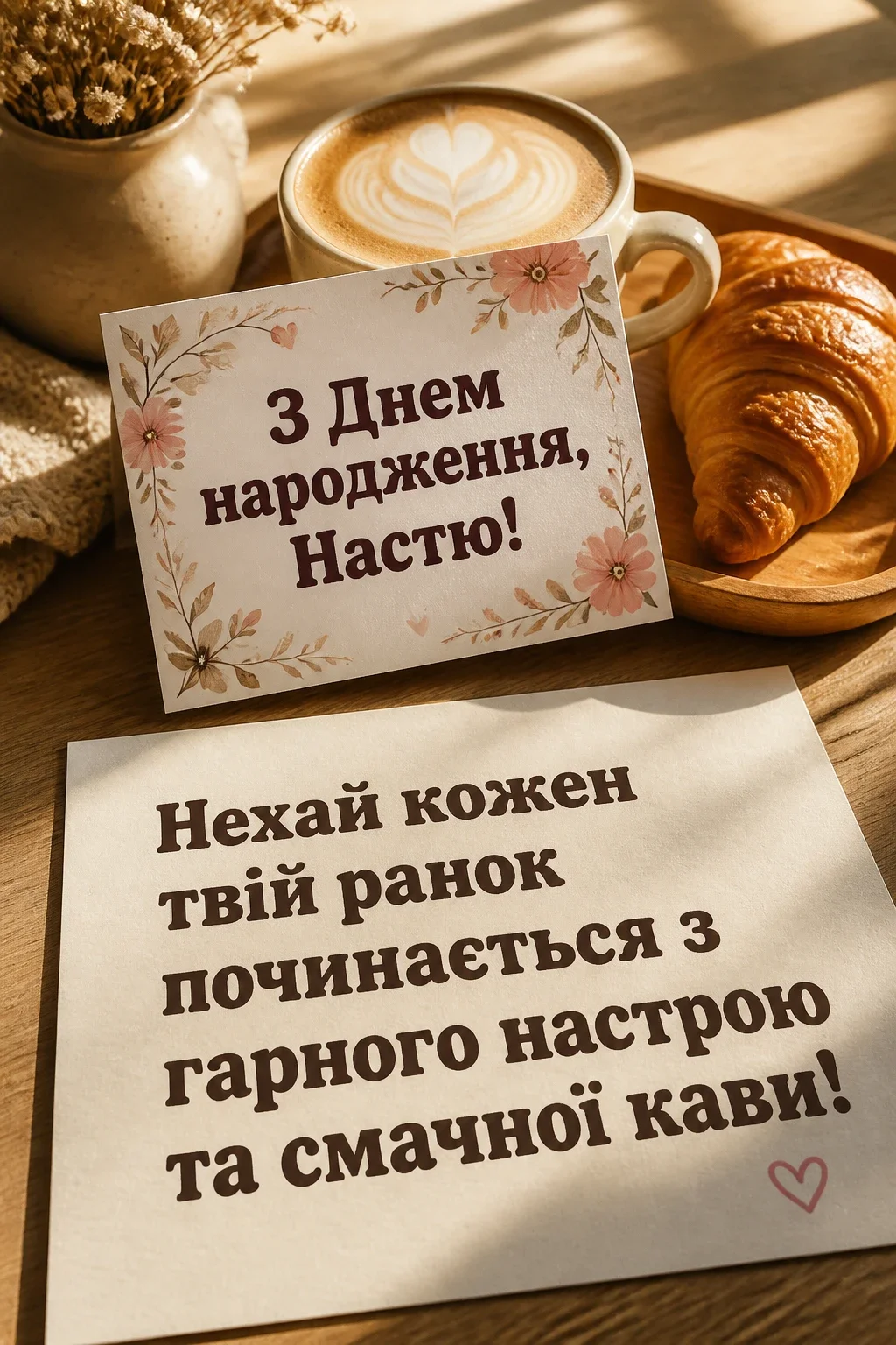 настя з днем народження