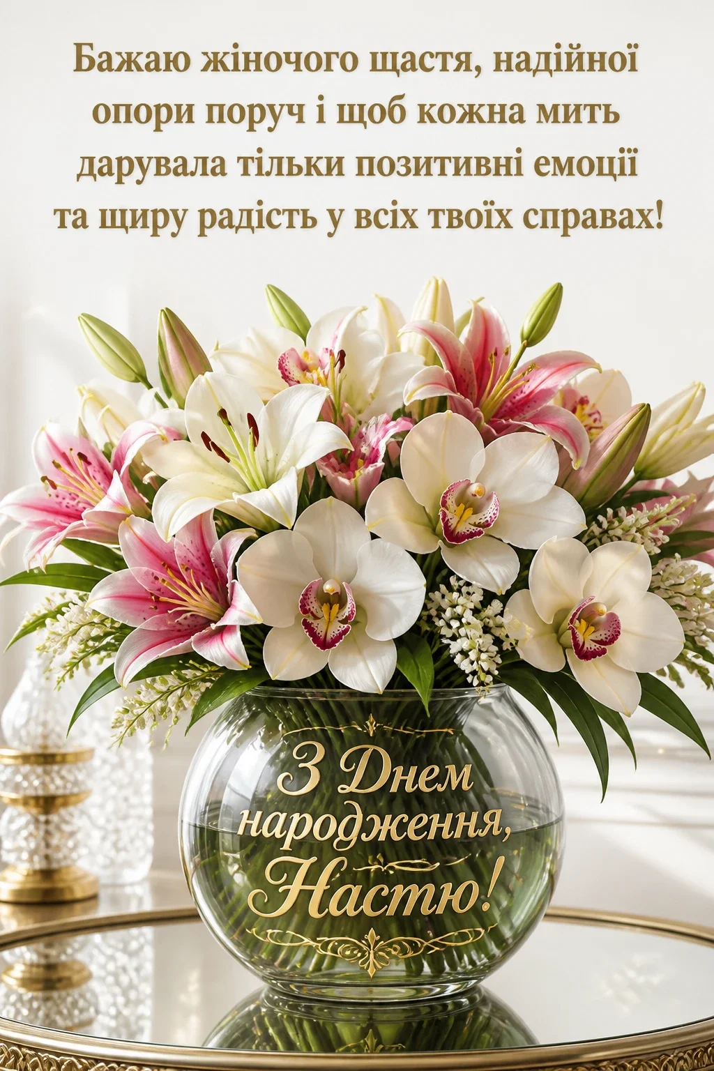 настя з днем народження