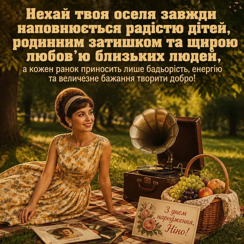 з днем народження ніна