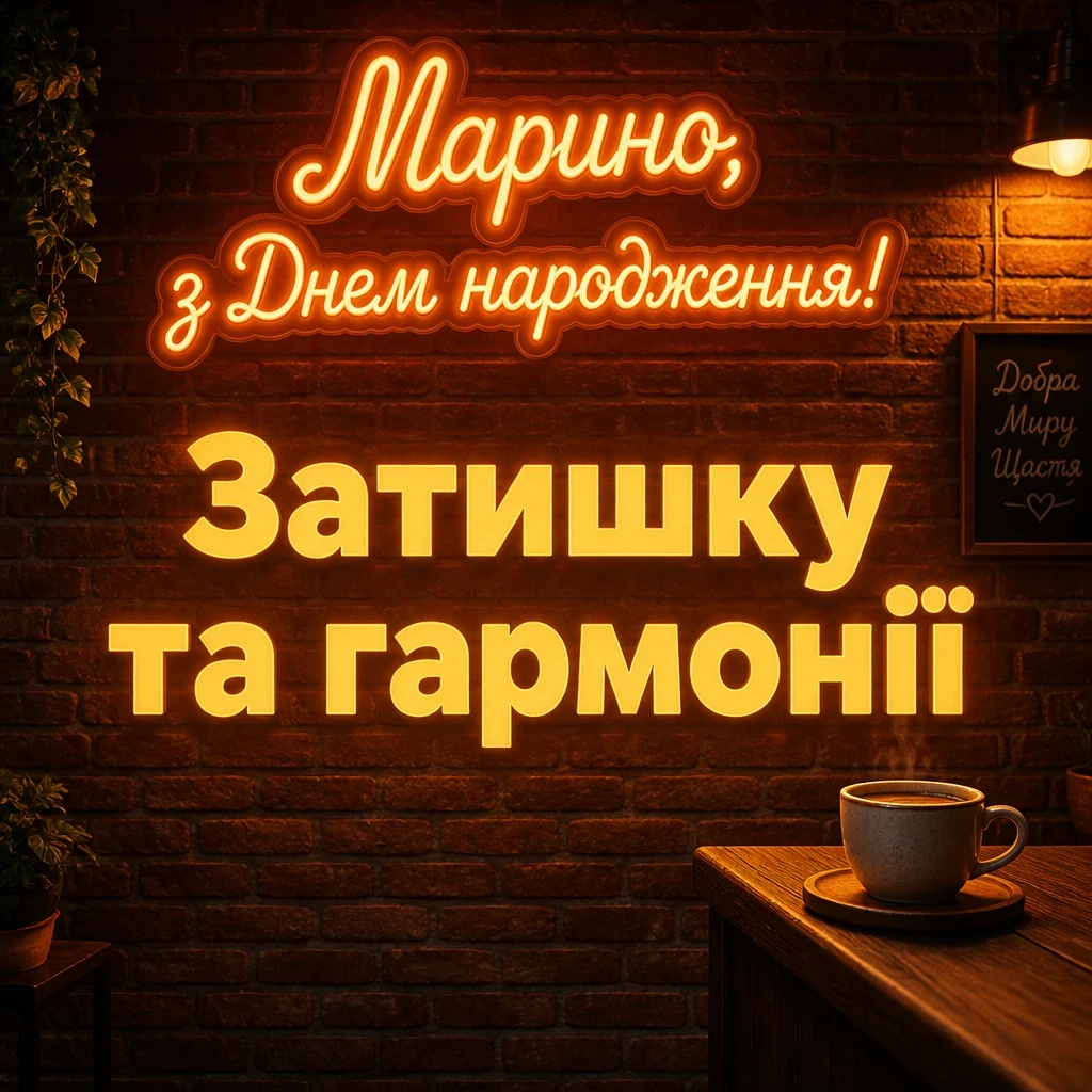 марина з днем народження