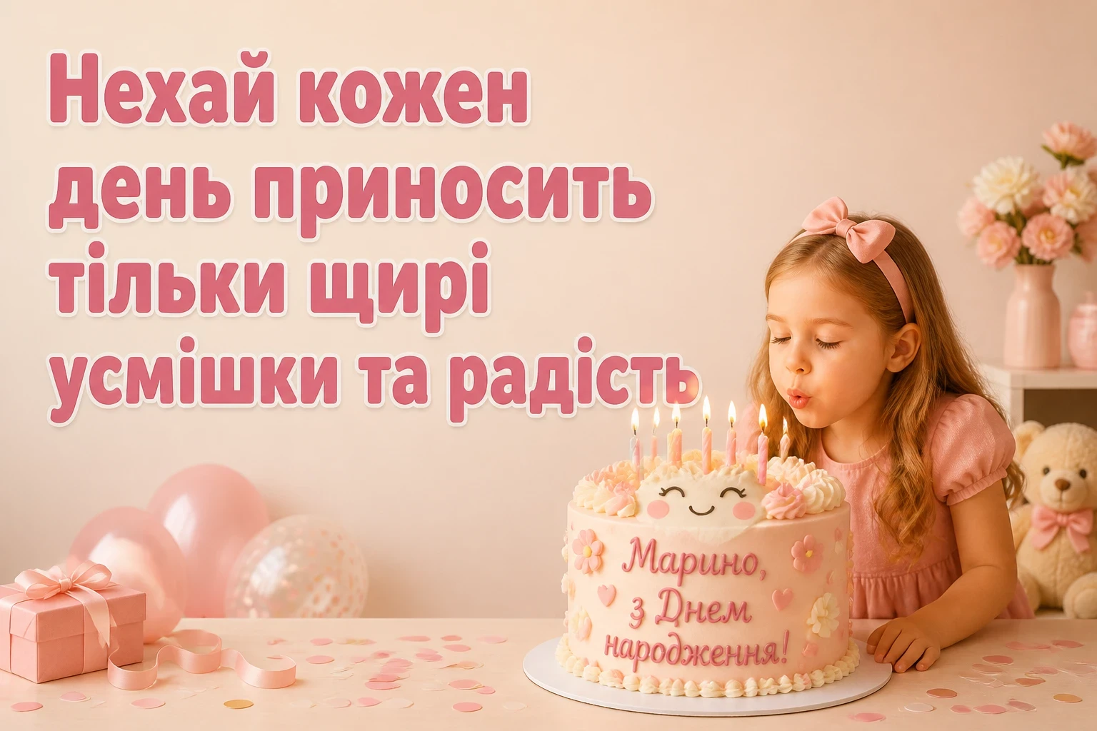 марина з днем народження