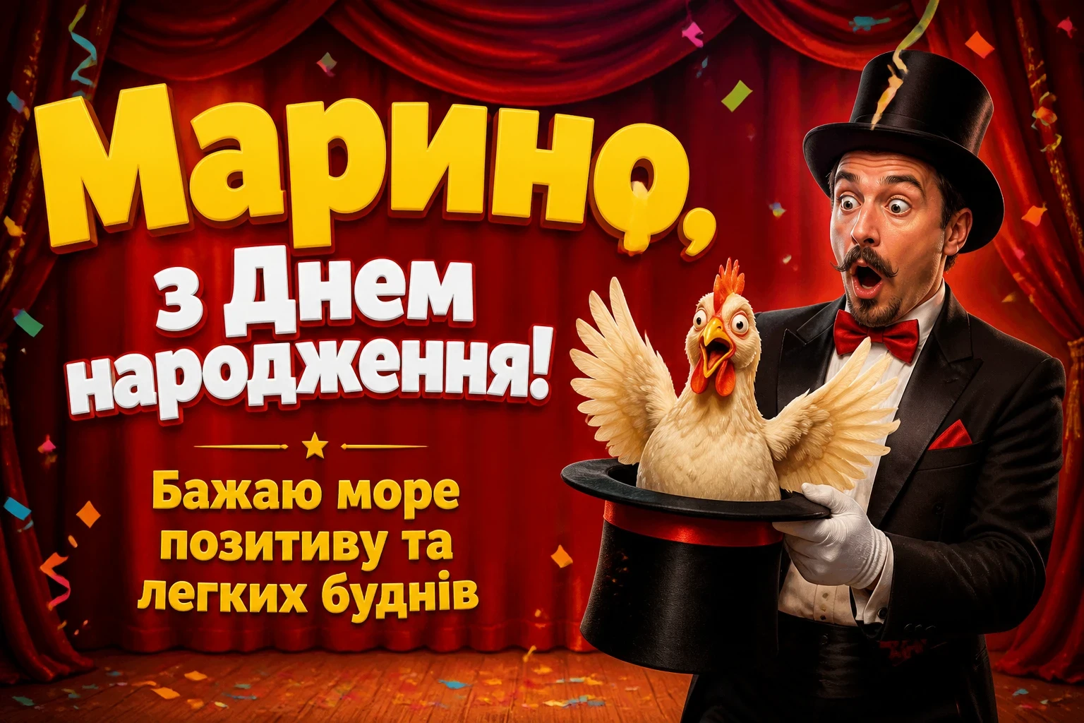 марина з днем народження