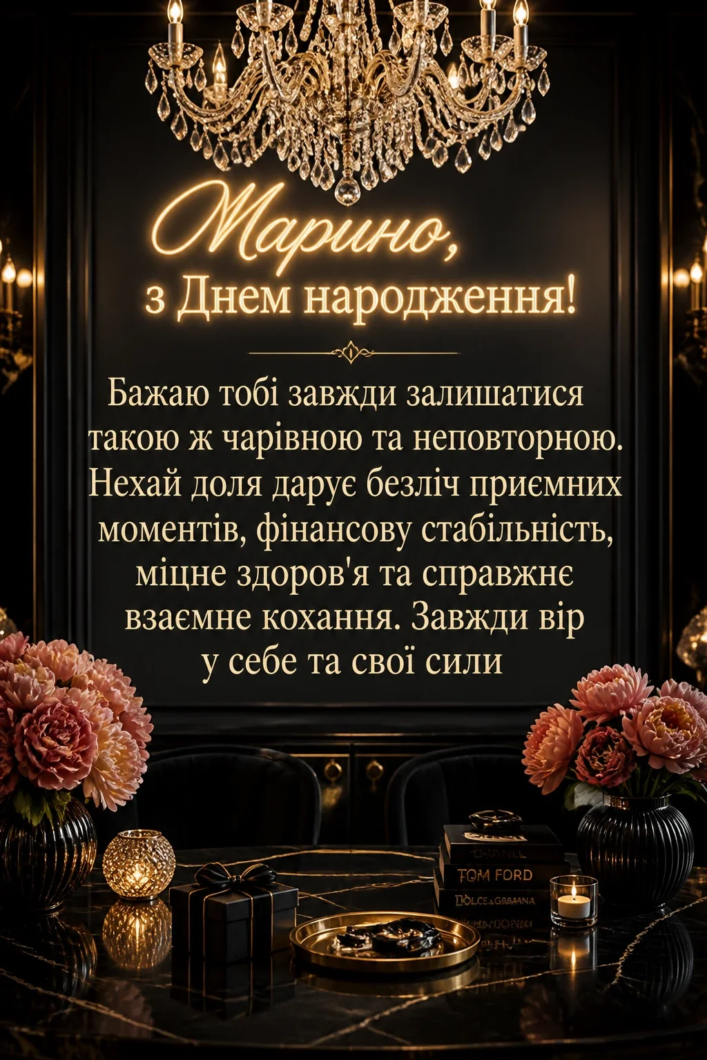 марина з днем народження