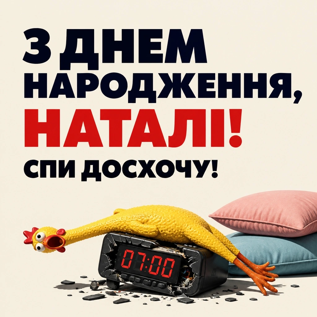 з днем народження наталі