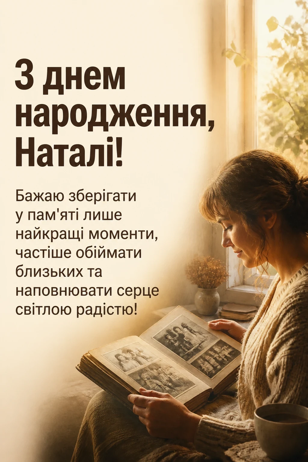 з днем народження наталі