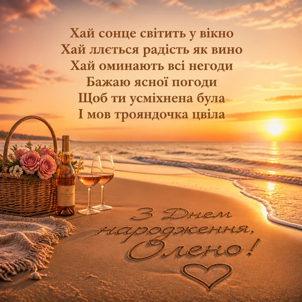 з днем народження олена