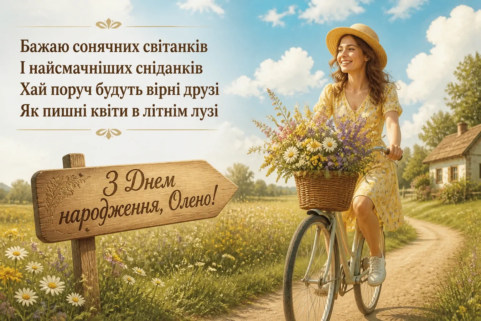 з днем народження олена