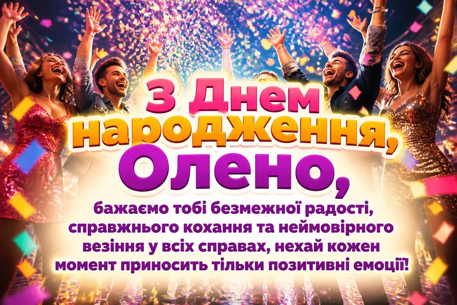з днем народження олена