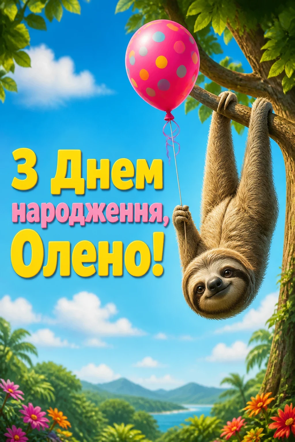 з днем народження олена
