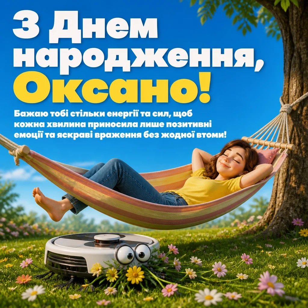 з днем народження оксана