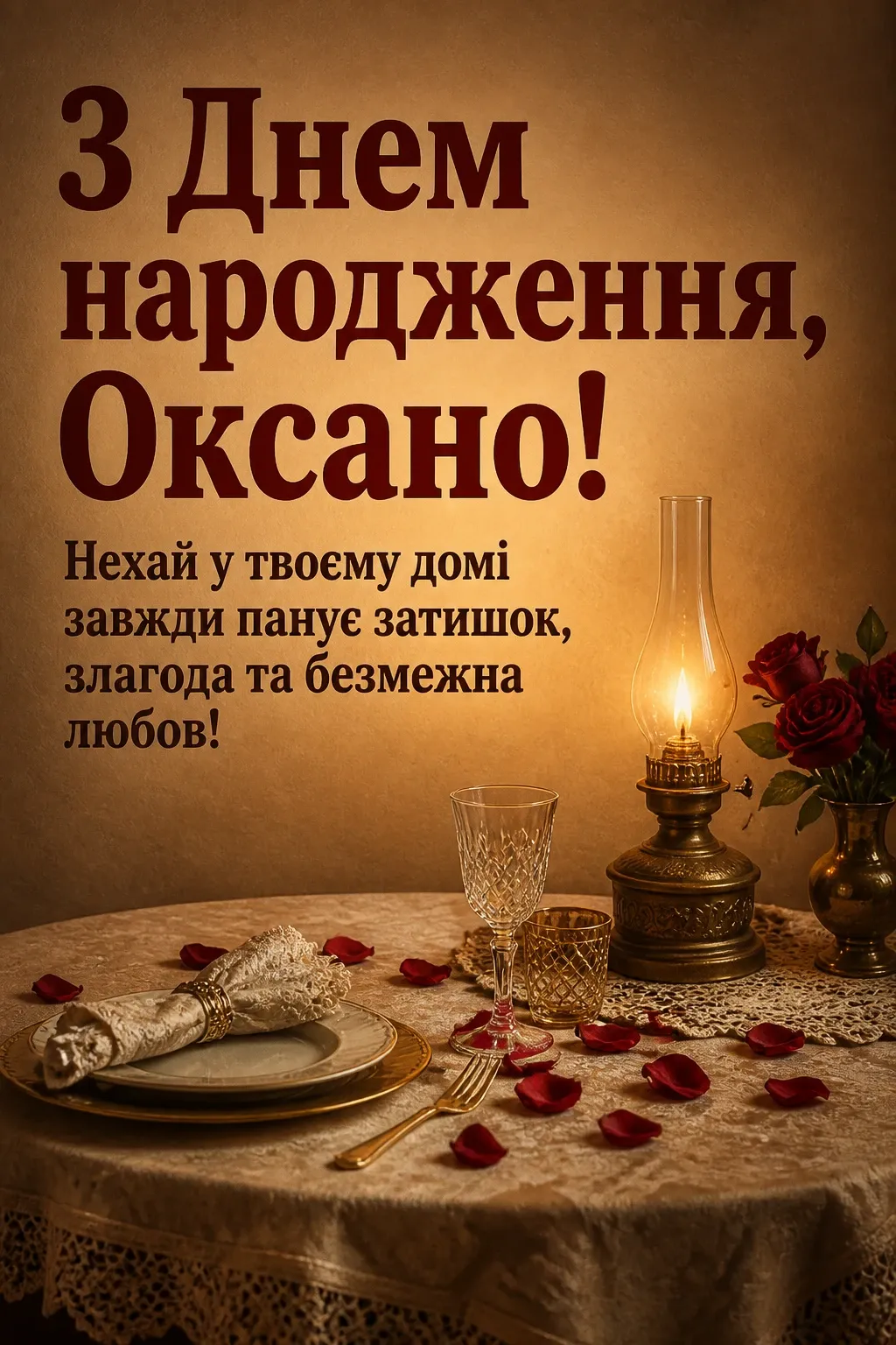 з днем народження оксана