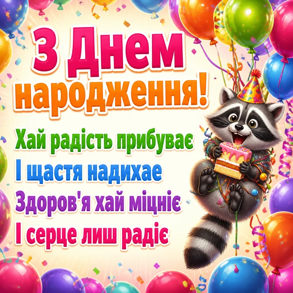 позитивні привітання з днем народження подрузі