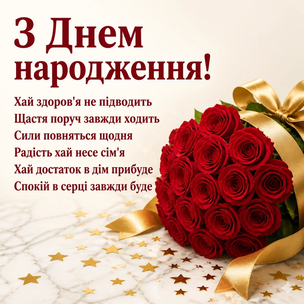 позитивні привітання з днем народження подрузі