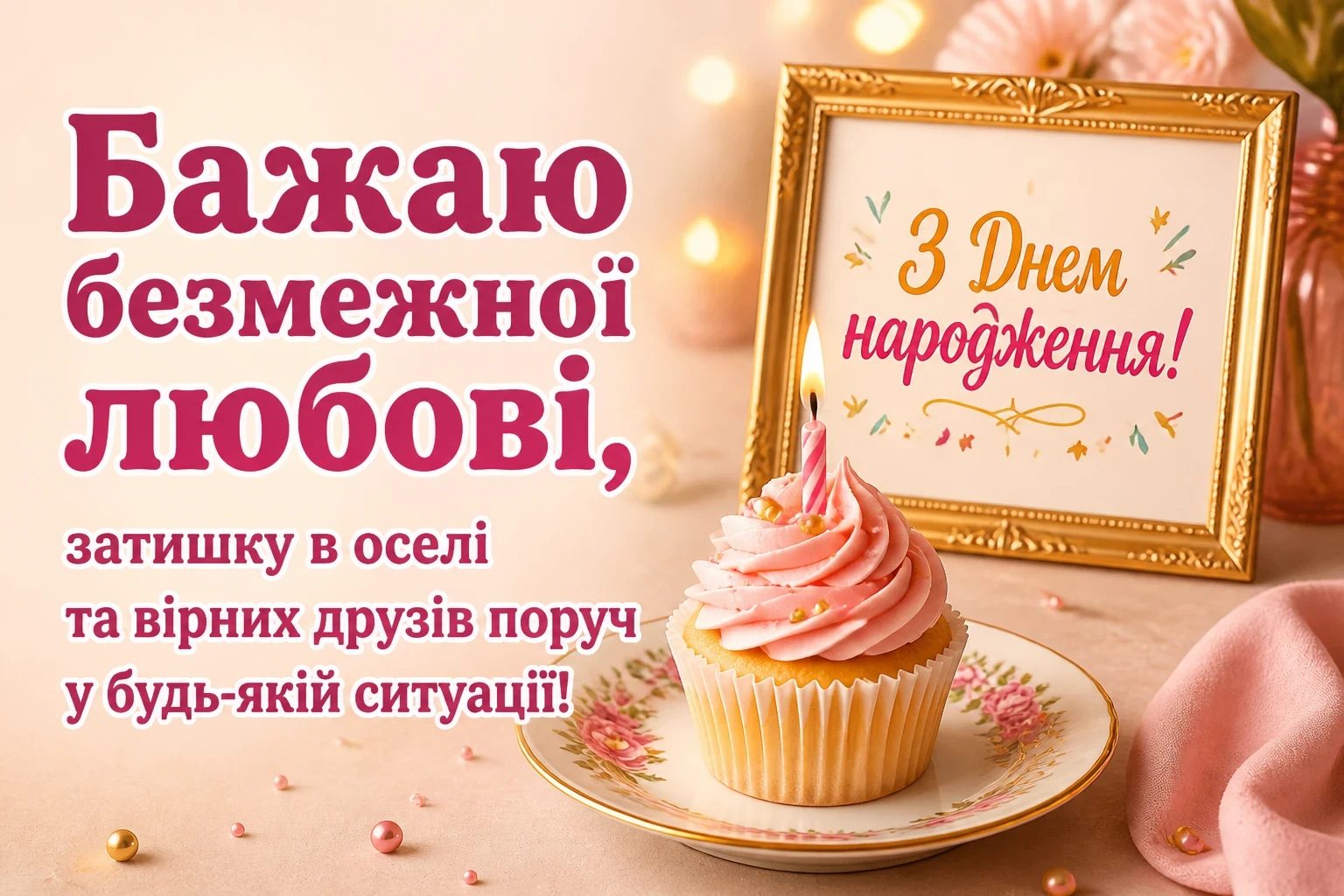 позитивні привітання з днем народження подрузі