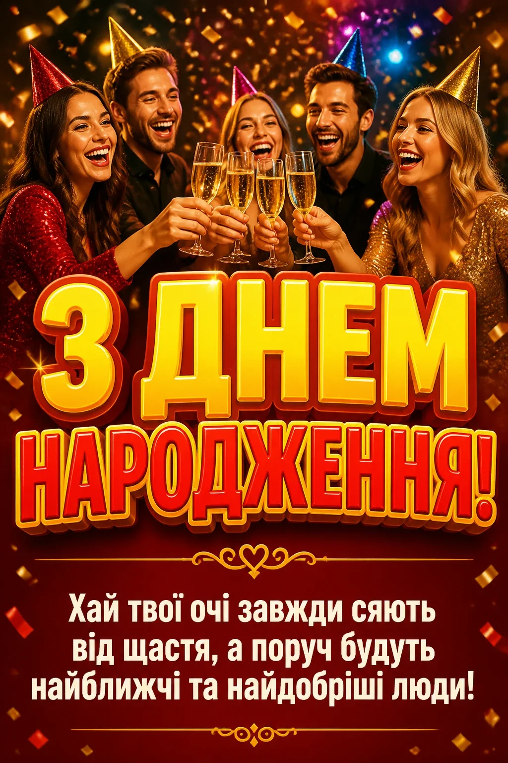 позитивні привітання з днем народження подрузі