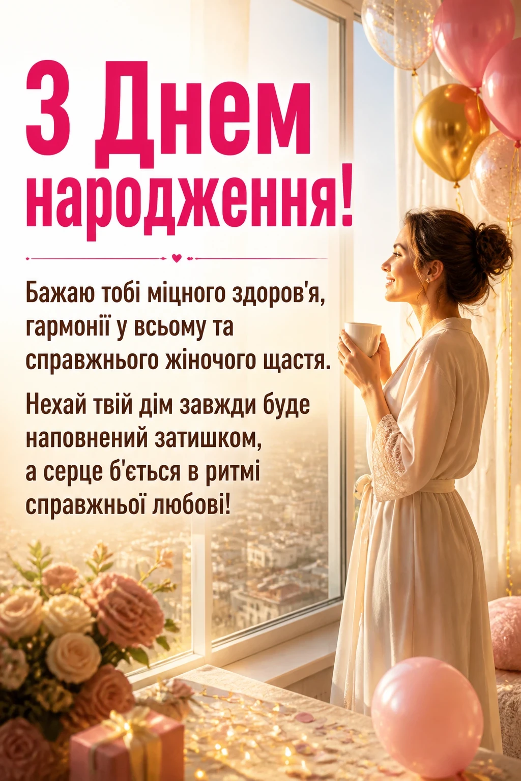 позитивні привітання з днем народження подрузі