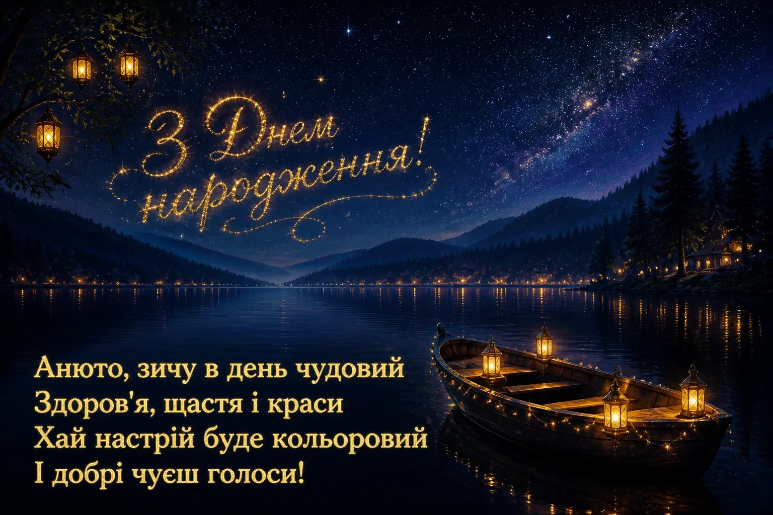 з днем народження анюта з днем народження анюта